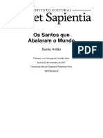 Os Santos Que Abalaram o Mundo - Santo Antão