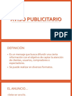 Aviso Publicitario