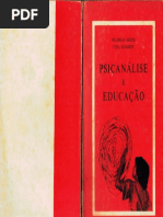 Wilhelm Reich - Vera Schmidt - Psicanálise e Educação - J Bragança - 253p