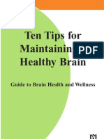 10 Tips for a Healthy Brain