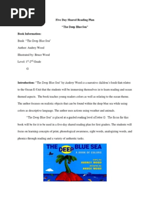 shared reading lesson plan