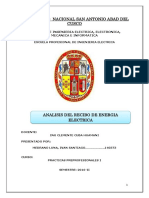 Analisis de Recibo de Luz Informe Presentar