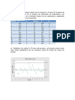 Algunos Ejercicios Resueltos Del "Control Estadistico de La Calidad", Unidad 3, Montgomery