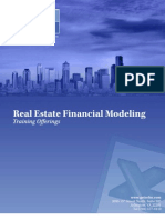 Download Real Estate Financial Modeling Training Brochure by bkirschrefm SN36634528 doc pdf
