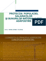 Protectia Prin Adapostire