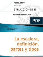 La Escalera, Definición, Partes y Tipos