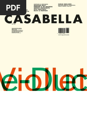 Casabella 01 | PDF
