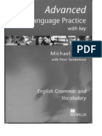 Advanced Language Practice With Key Michael Vince PDF