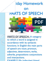 Parts of Speech