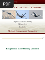 MAE4242 - Ch03 - Longitudinal Static Stability PDF