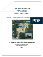 01 Laporan Bulanan Periode XIII PDF