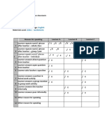 Observation Tabl1