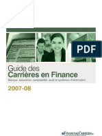 Guide Carrière Finance