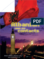 Albanian Contacts (Great Britain) 2010