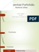 Presentasi Kasus Retensi Urine