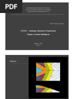 Mapas e Cortes Geologicos