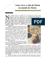 Como Viver A Vida de Maria No Mundo de Marta PDF