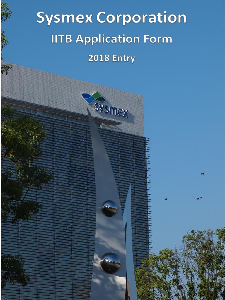 Aspiring Engineer's Sysmex Application | PDF | Engineering | Science