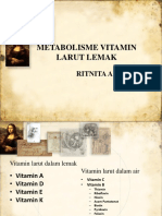 Metabolisme Vitamin Larut Lemak