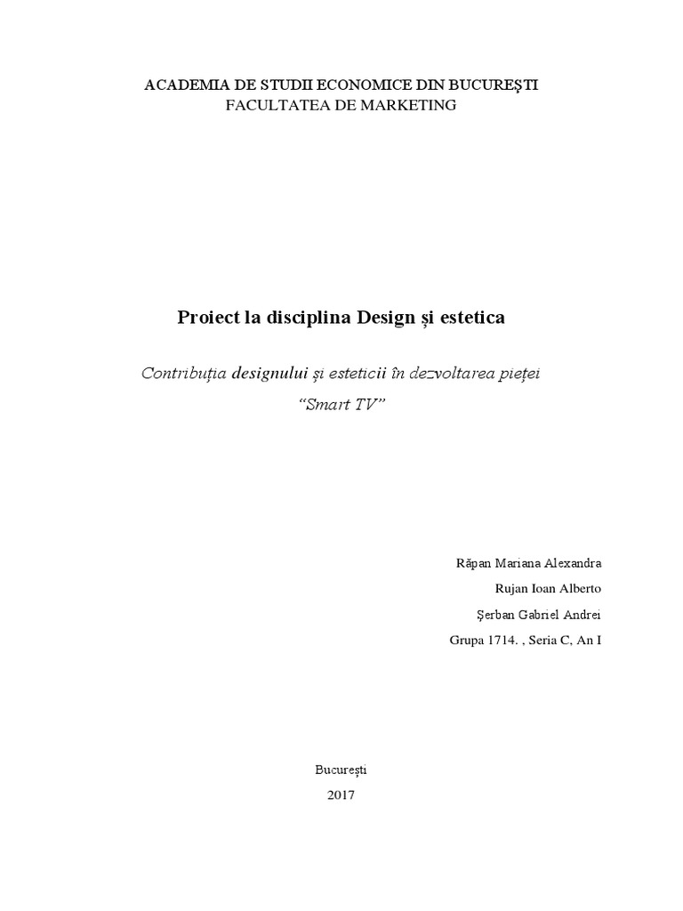 Proiect Design | PDF