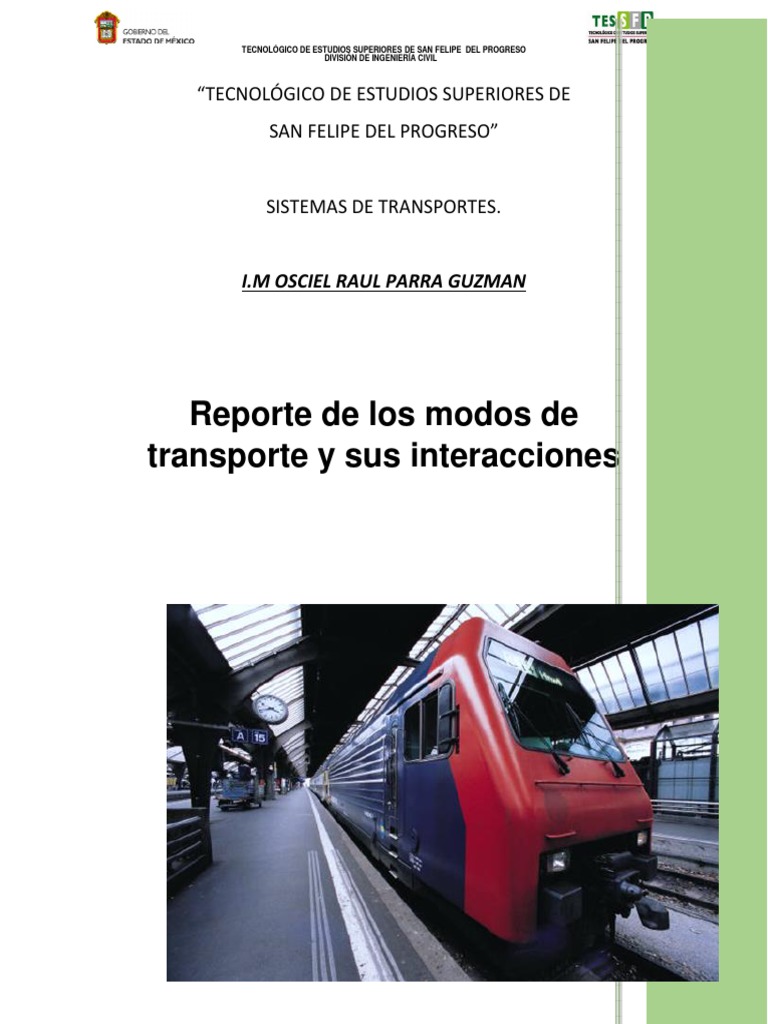 Modos de Transporte en Colombia | PDF | Transporte Intermodal de Carga ...