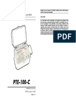 PTE 100 C User's Manual