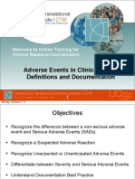 Adverse Eventsd Definitions