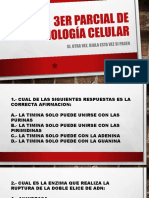 3er Parcial de Biología Celular