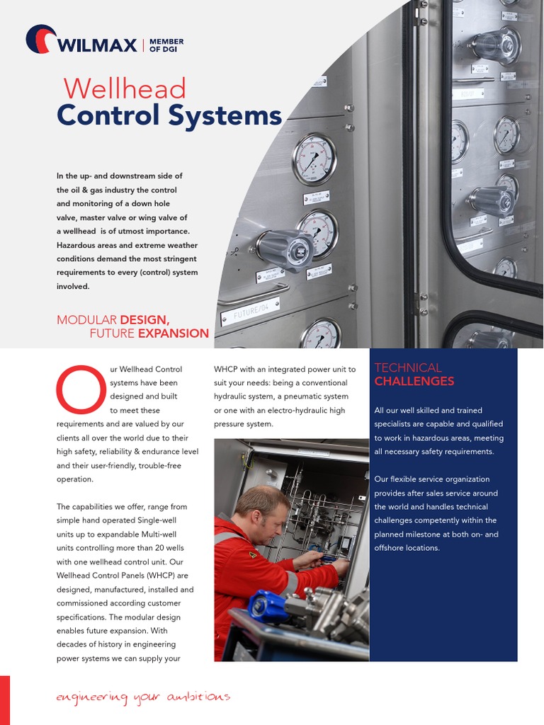 Wilmax Wellhead Control Solutions | PDF | Pneumatics | Valve