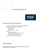 PADM-segmentation Using Clustering