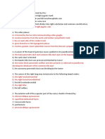 2017 Abdomen Pelvis and Thorax Theoretical Test