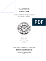 Laporan 3 Praktikum Teknik Klasifikasi Dan Pengenalan Pola - Klasifikasi Dengan Garis Linier