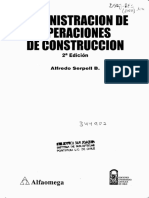 Administracion de Operaciones de Construccion