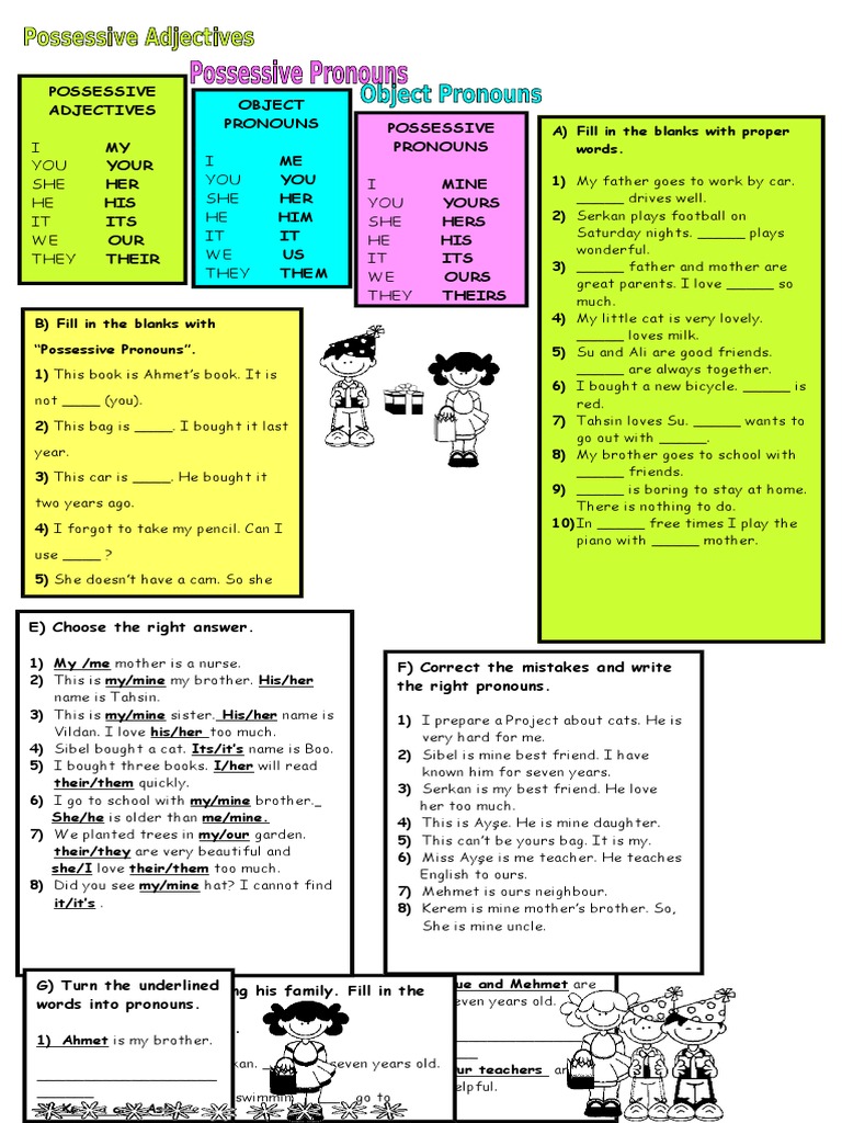 Worksheet like and dislike | Grammar | Rules