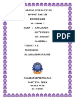 Diagnosa Kep Post Partum