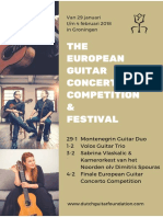 European Guitar Concerto Competition Flyer Goed