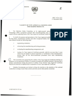 Validity of Type Approval Certification For Marine Products PDF