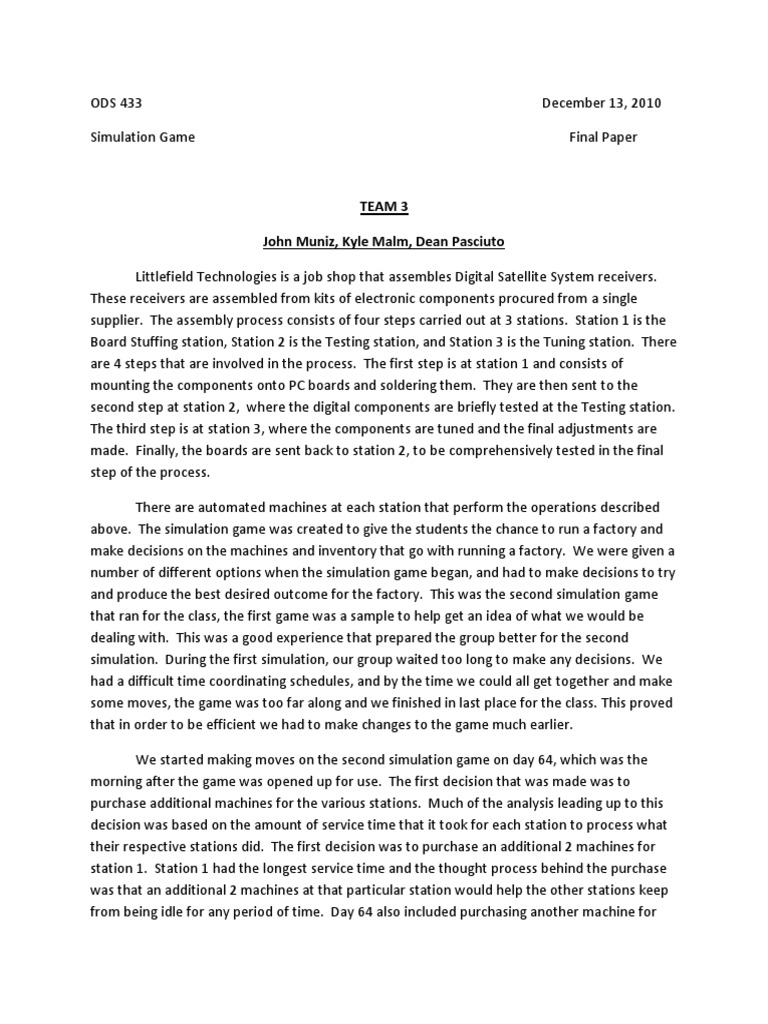 Simulation paper example image