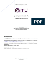 Modulo 1 - Glosario y Acronimos ITIL 2011 Foundations PDF