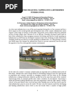 Infrastructure financing tapping into a diversified funding pool sreegul.doc