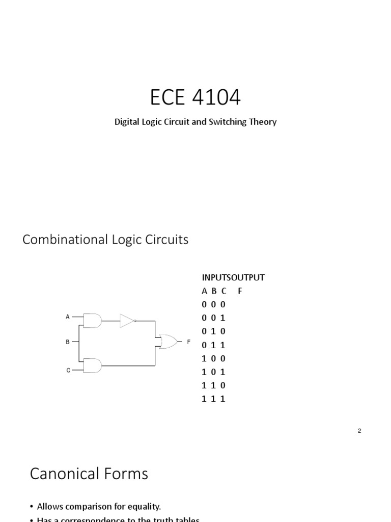 Digital Logic Circuit and Switching Theory PDF Algebra Theoretical Computer Science