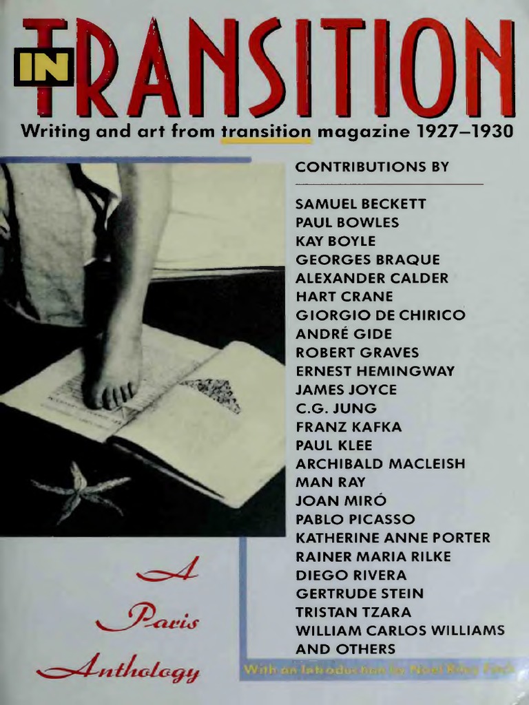 In Transition A Paris Anthology