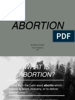 Abortion: Amabel Cortez Ysun Espino