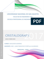 Cristalografia: Universidad Nacional de San Agustin