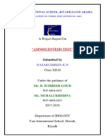 Certificate For Amniocentesis Test