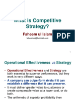 What Is Competitive Strategy