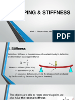 Damping and Stiffness