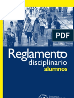 Reglamento Disciplinario Aplicable A Los Alumnos y Las Alumnas de La Pontificia Universidad Católica Del Perú