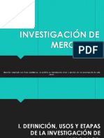 Proceso de Investigacion de Mercados