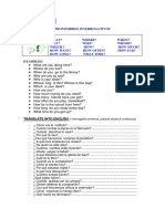 Interrogative Pronouns